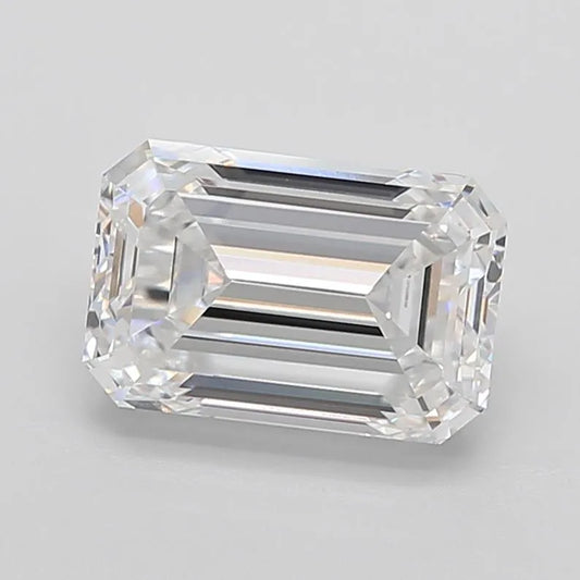 6.01ct Emerald Lab Grown Diamond (Colour D, Clarity VVS1, IGI Certified)