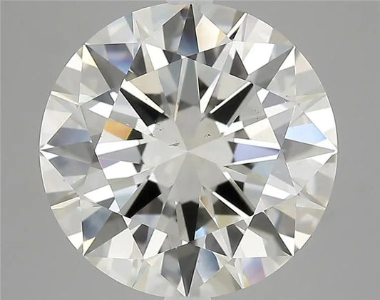 6.02ct Round Natural Diamond (Colour K, Clarity VS2, Cut EX, HRD Certified)