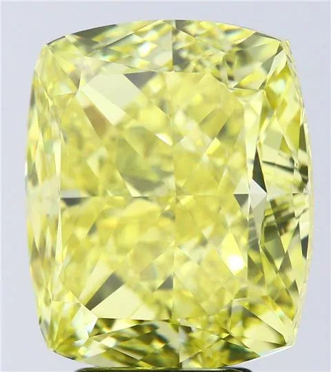 6.06ct Cushion modified Natural Diamond (Colour Fancy Vivid Yellow, Clarity VS1, GIA Certified)