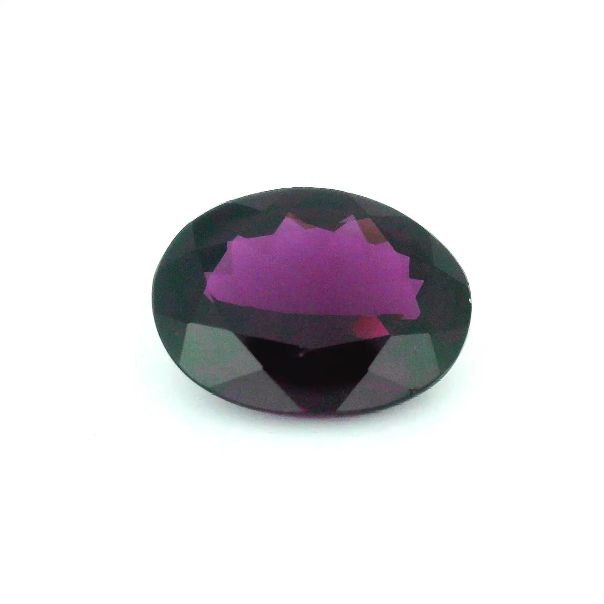 6.09ct Oval Natural Garnet (Colour Purple, Clarity Eye Clean, Cut Faceted)
