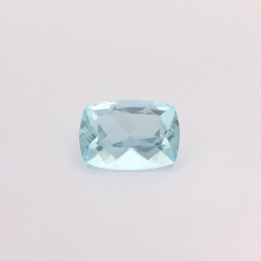 6.19ct Cushion Natural Aquamarine (Colour Blue, Clarity Eye Clean, Cut Faceted)