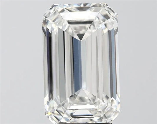 6.19ct Emerald Lab Grown Diamond (Colour F, Clarity VVS1, IGI Certified)