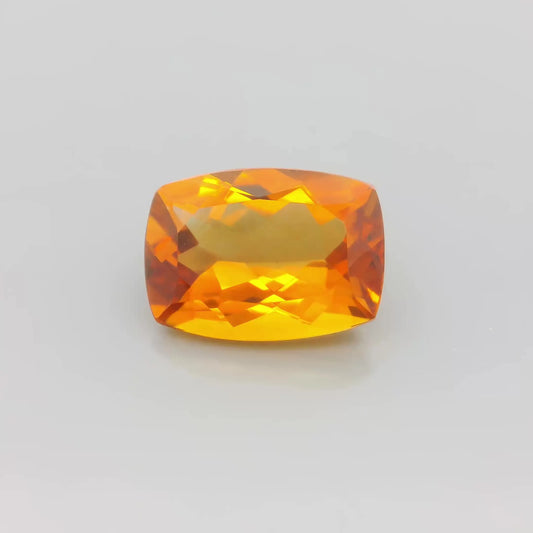 6.34ct Cushion Natural Citrine (Colour Yellow, Clarity Eye Clean, Cut Faceted)