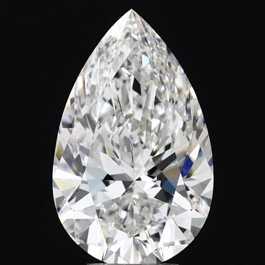 6.54ct Pear Lab Grown Diamond (Colour E, Clarity VVS2, IGI Certified)