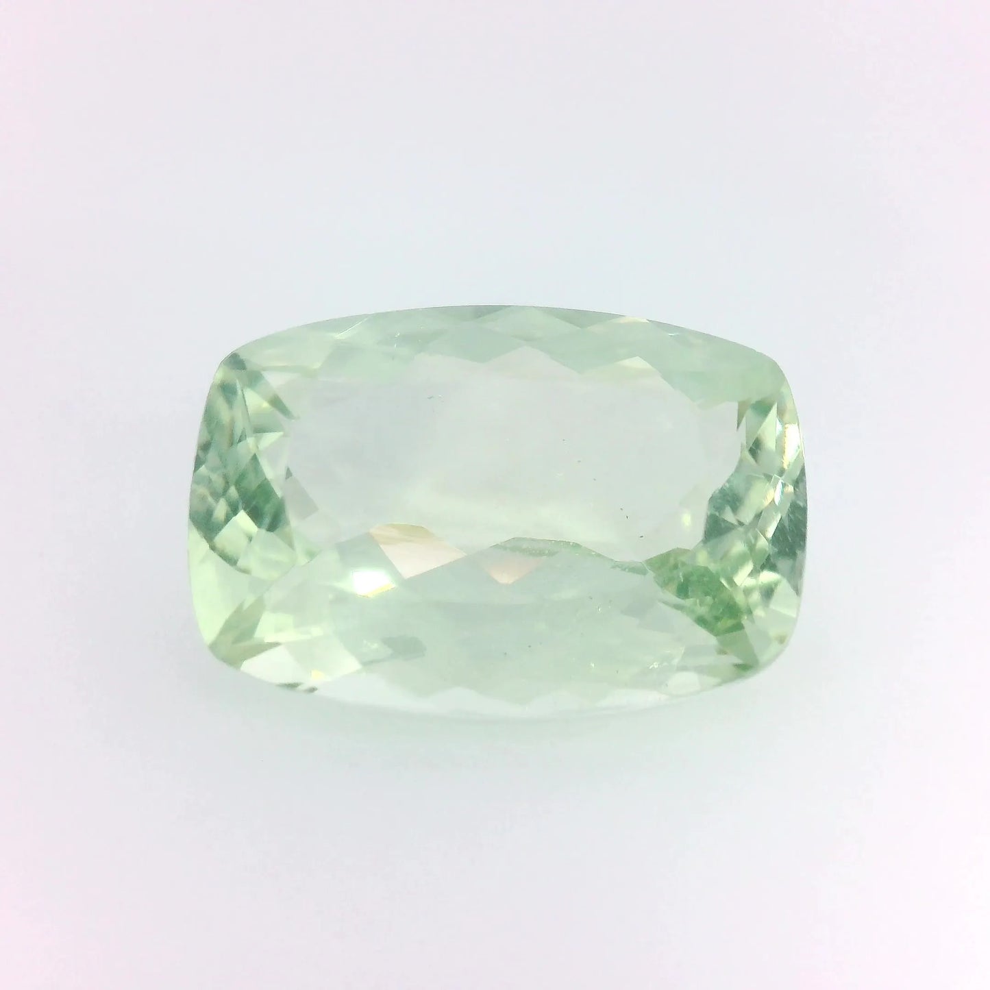 6.78ct Cushion Natural Beryl (Colour Green, Clarity Eye Clean, Cut Faceted)