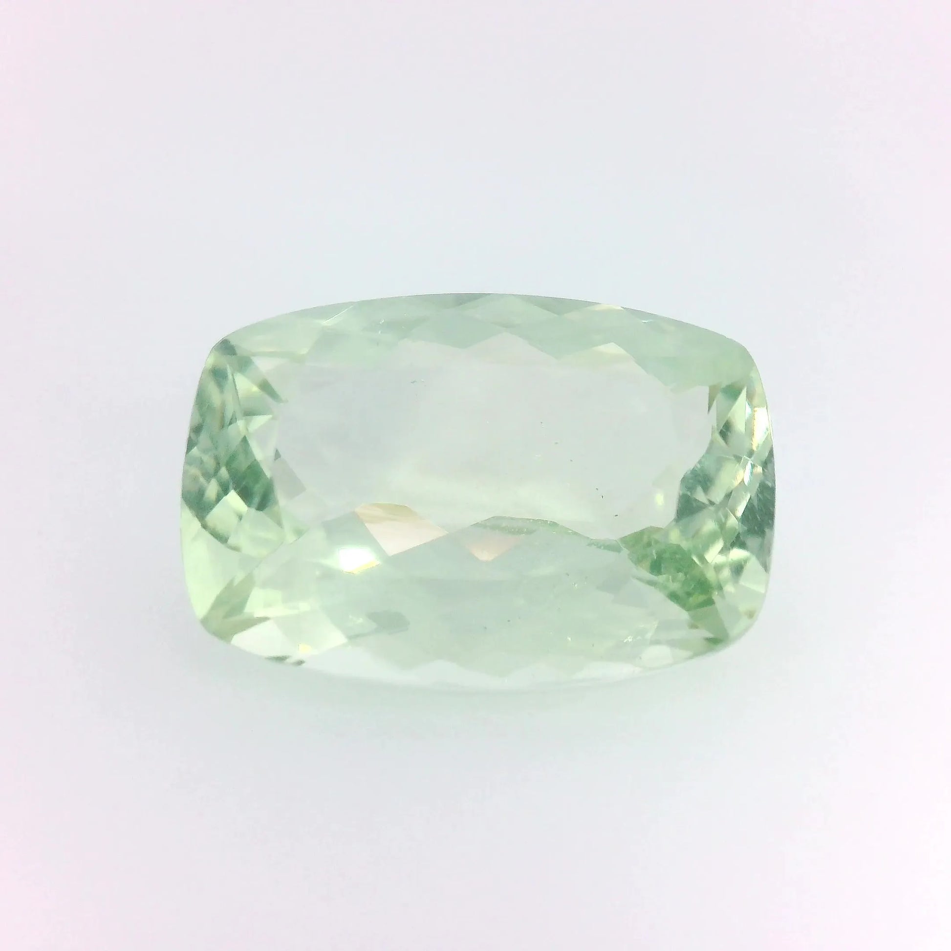 6.78ct Cushion Natural Beryl (Colour Green, Clarity Eye Clean, Cut Faceted)