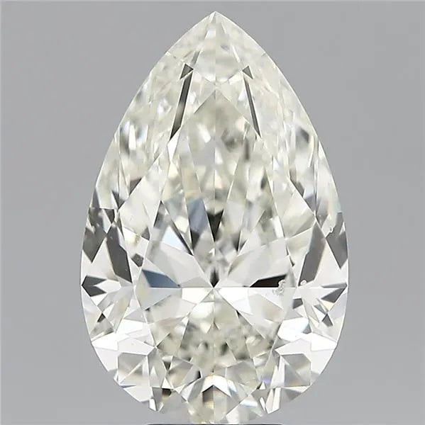7.01ct Pear Natural Diamond (Colour I, Clarity SI1, Cut VG, IGI Certified)