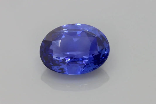 7.09ct Oval Natural Sapphire (Colour Blue, Clarity Eye Clean, Cut Faceted)
