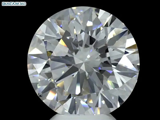 7.09ct Round Natural Diamond (Colour F, Clarity VVS1, Cut EX, GIA Certified)
