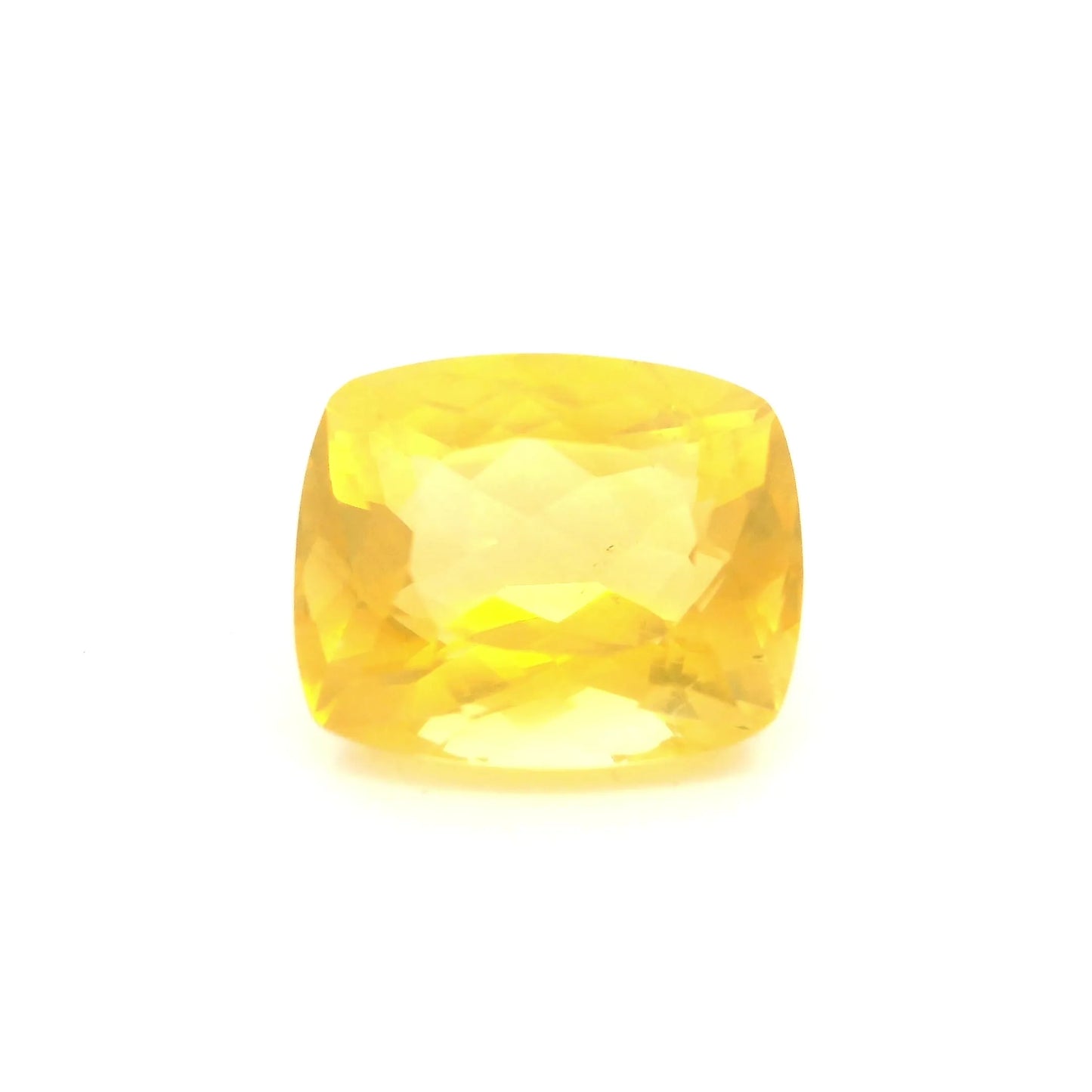 7.62ct Cushion Natural Citrine (Colour Yellow, Clarity Eye Clean, Cut Faceted)