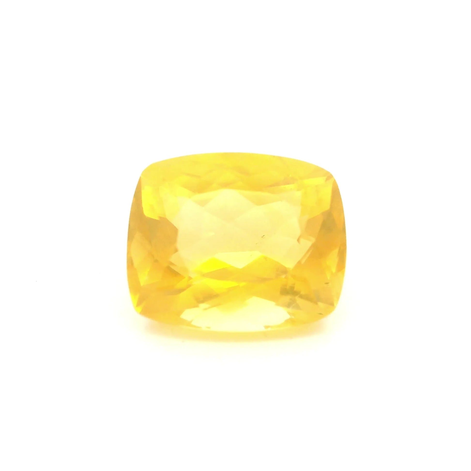 7.62ct Cushion Natural Citrine (Colour Yellow, Clarity Eye Clean, Cut Faceted)