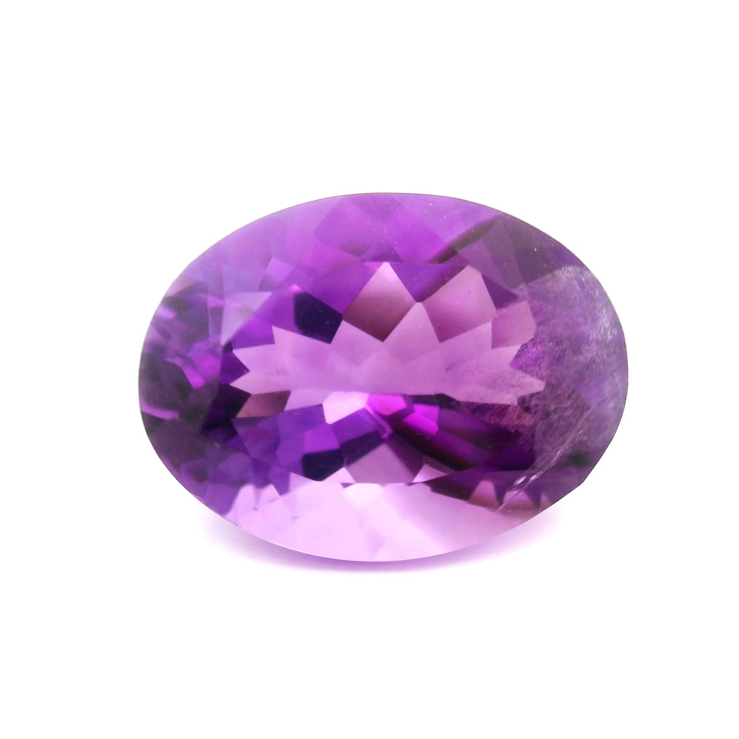 7.74ct Oval Natural Amethyst (Colour Purple, Clarity Eye Clean, Cut Faceted)
