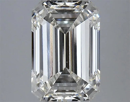 3.09ct Emerald Lab Grown Diamond (Colour H, Clarity VS2, IGI Certified)