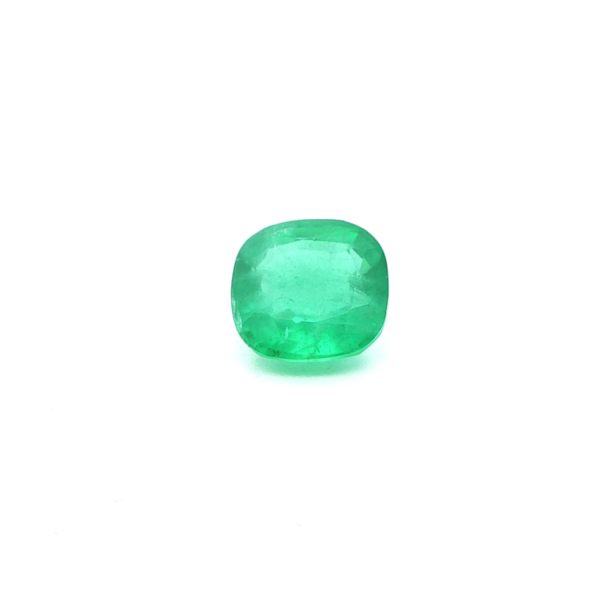 8.32ct Cushion Natural Emerald (Colour Green, Clarity Slightly Included, Cut Faceted)