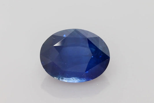 8.52ct Oval Natural Sapphire (Colour Blue, Clarity Eye Clean, Cut Faceted)