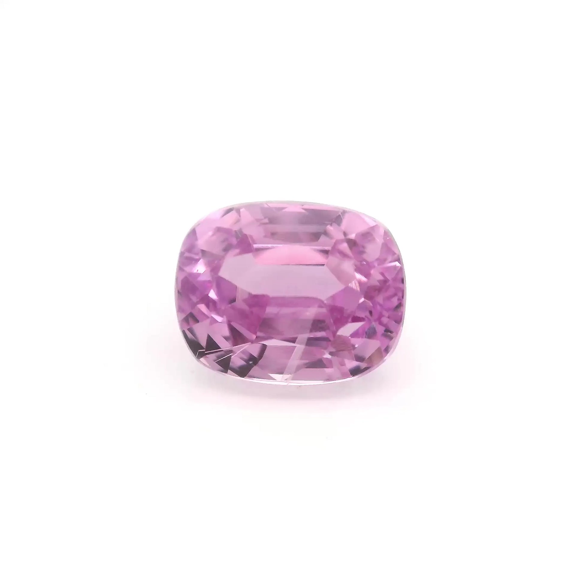 8.63ct Cushion Natural Kunzite (Colour Pink, Clarity Slightly Included, Cut Faceted)