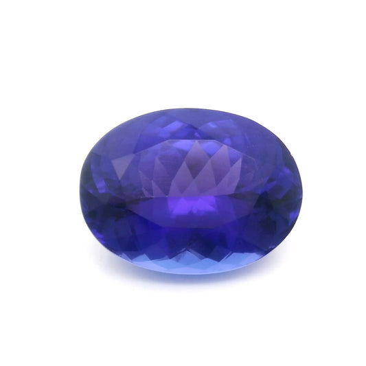 8.68ct Oval Natural Tanzanite (Colour Blue, Clarity Eye Clean, Cut Faceted)
