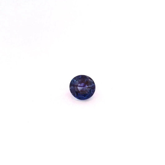 0.76ct Round Natural Sapphire (Colour Blue, Clarity Slightly Included, Cut Faceted)