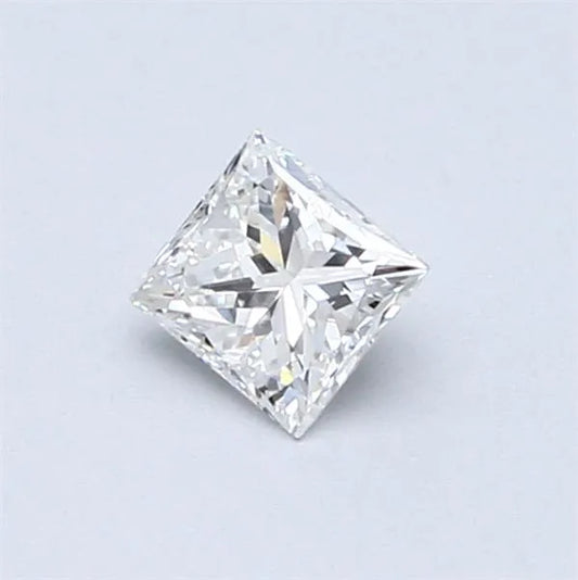 0.42ct Princess Natural Diamond (Colour E, Clarity VS1, IGI Certified)