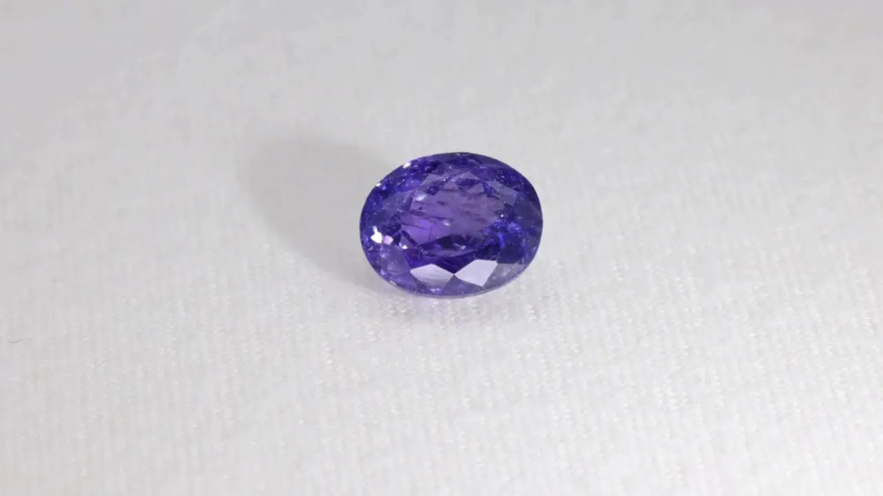 9.00ct Pear Natural Tanzanite (Colour Blue, Clarity Moderately Included, Cut Faceted)