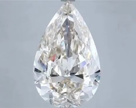 9.01ct Pear Natural Diamond (Colour J, Clarity VVS2, Cut VG, IGI Certified)