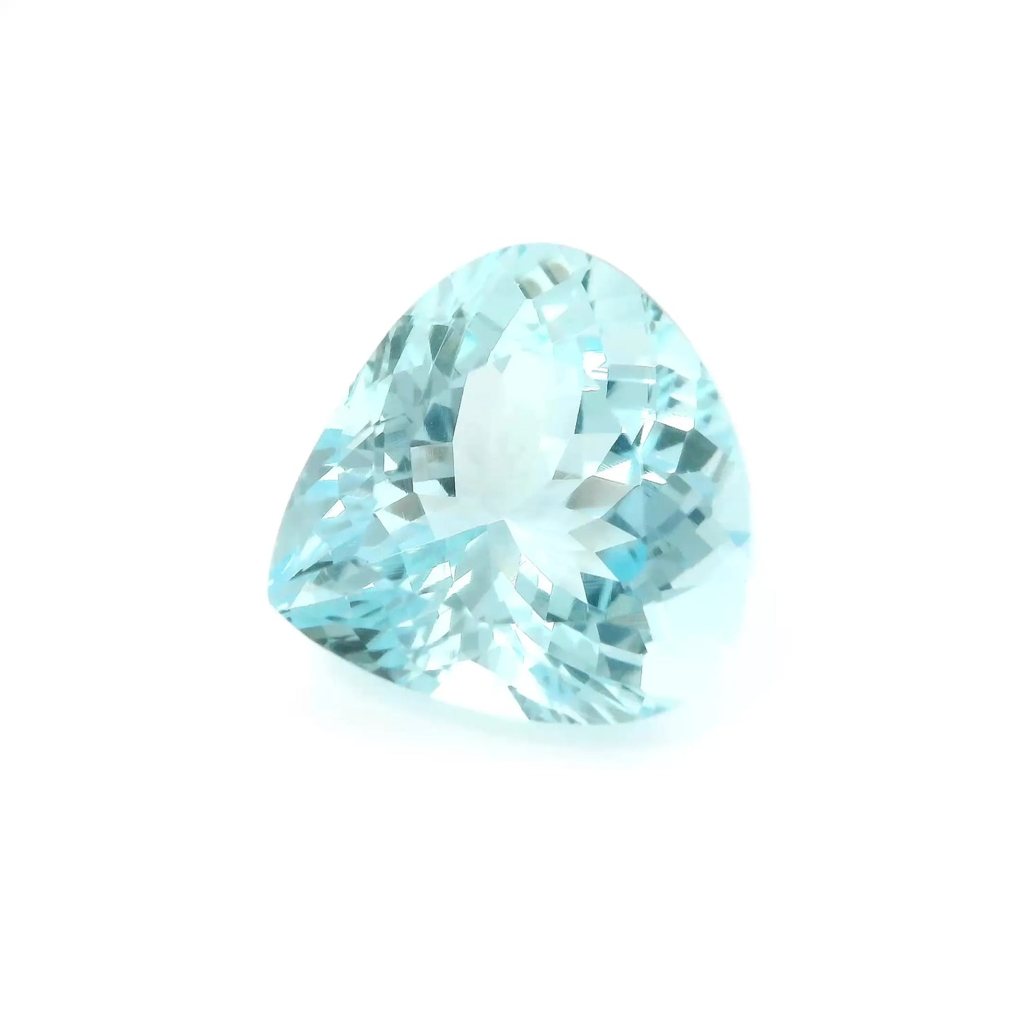 9.03ct Pear Natural Aquamarine (Colour Blue, Clarity Eye Clean, Cut Faceted)