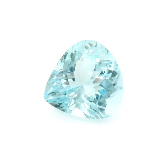 9.03ct Pear Natural Aquamarine (Colour Blue, Clarity Eye Clean, Cut Faceted)