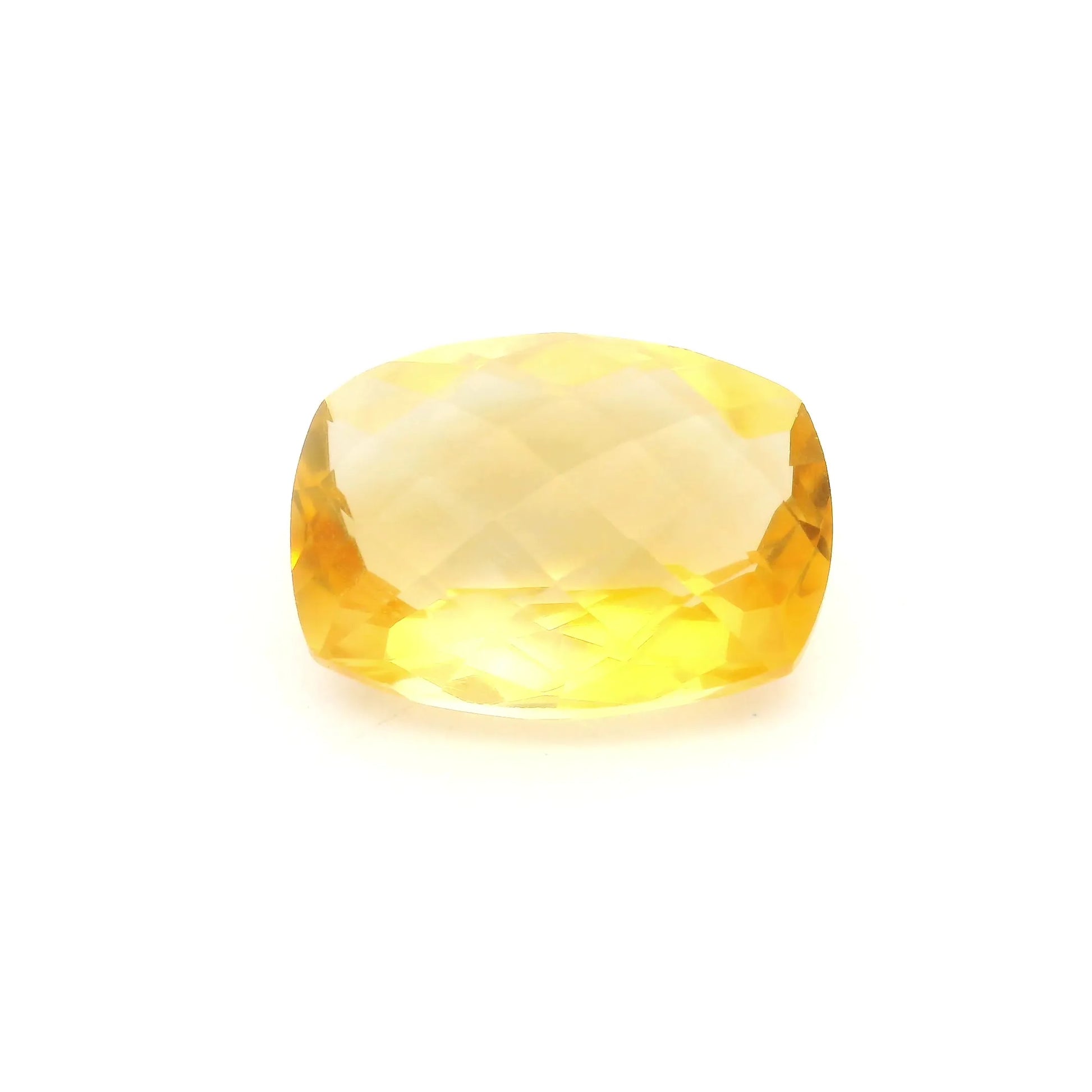 9.10ct Cushion Natural Citrine (Colour Yellow, Clarity Eye Clean, Cut Faceted)
