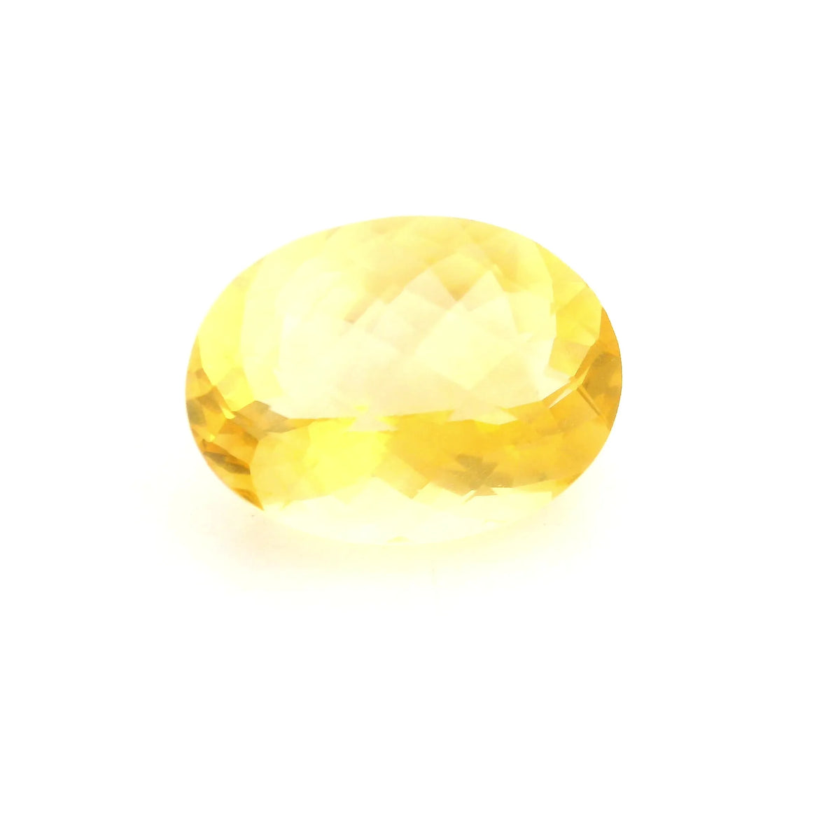 9.13ct Oval Natural Citrine (Colour Yellow, Clarity Eye Clean, Cut Faceted)