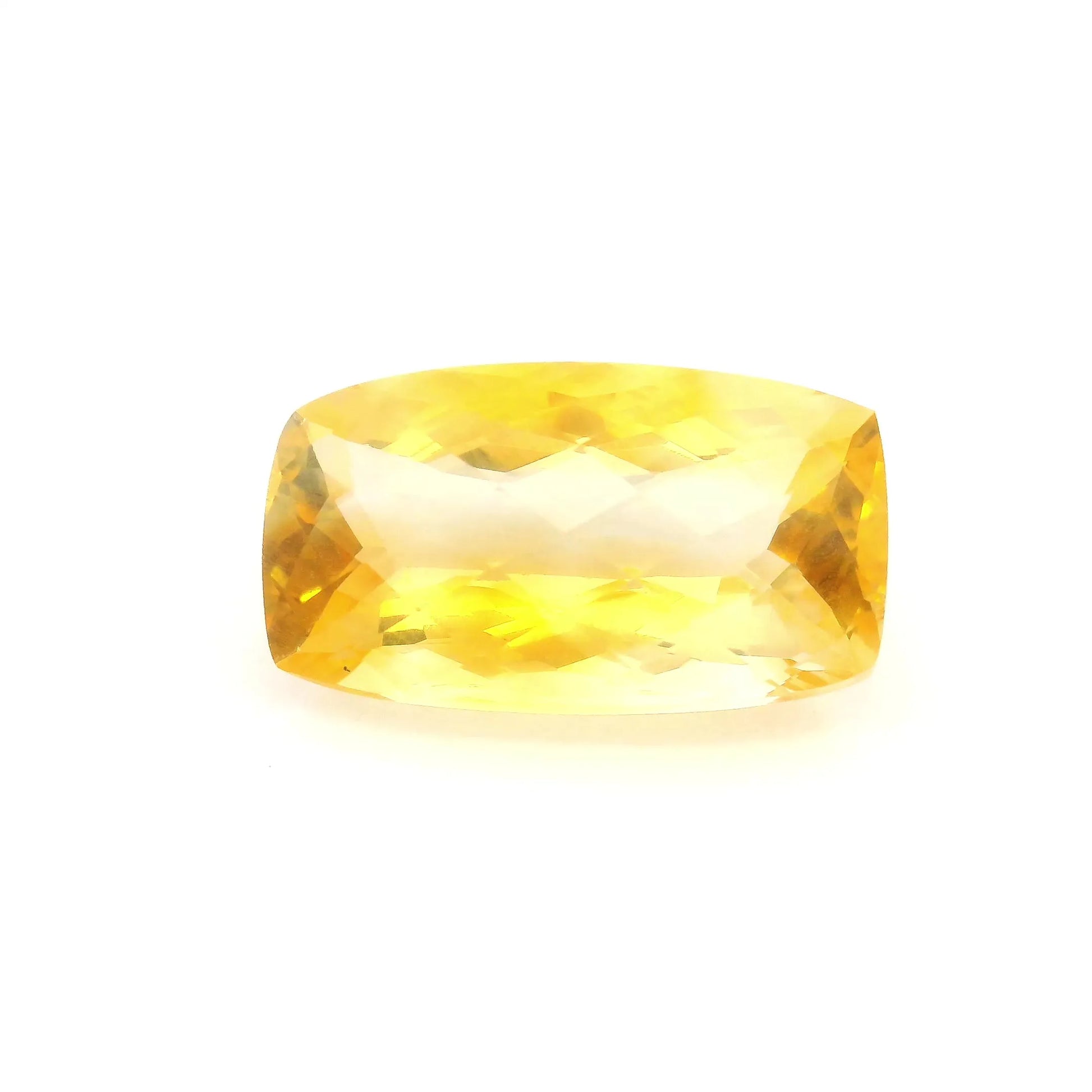 9.30ct Cushion Natural Citrine (Colour Yellow, Clarity Eye Clean, Cut Faceted)