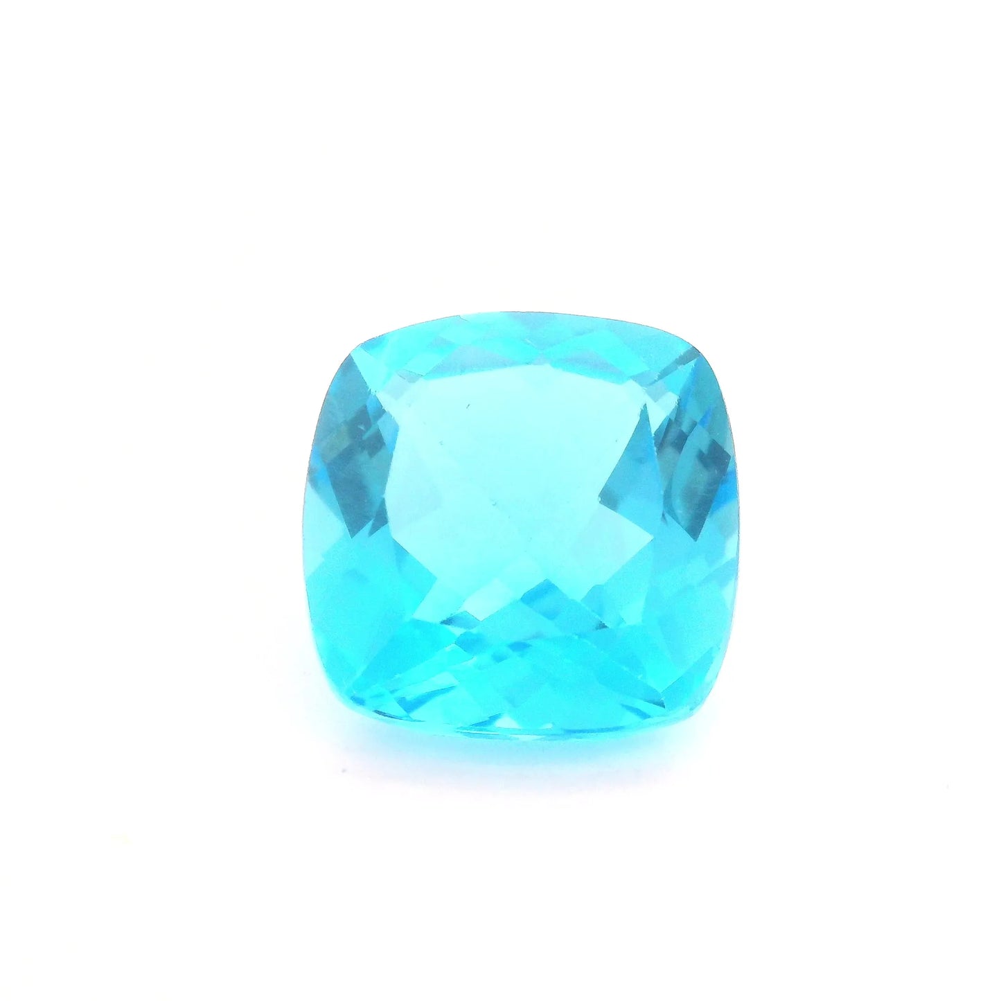 9.52ct Cushion Natural Topaz (Colour Blue, Clarity Eye Clean, Cut Faceted)