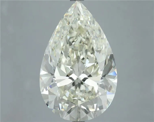 9.62ct Pear Natural Diamond (Colour K, Clarity VS2, Cut VG, IGI Certified)