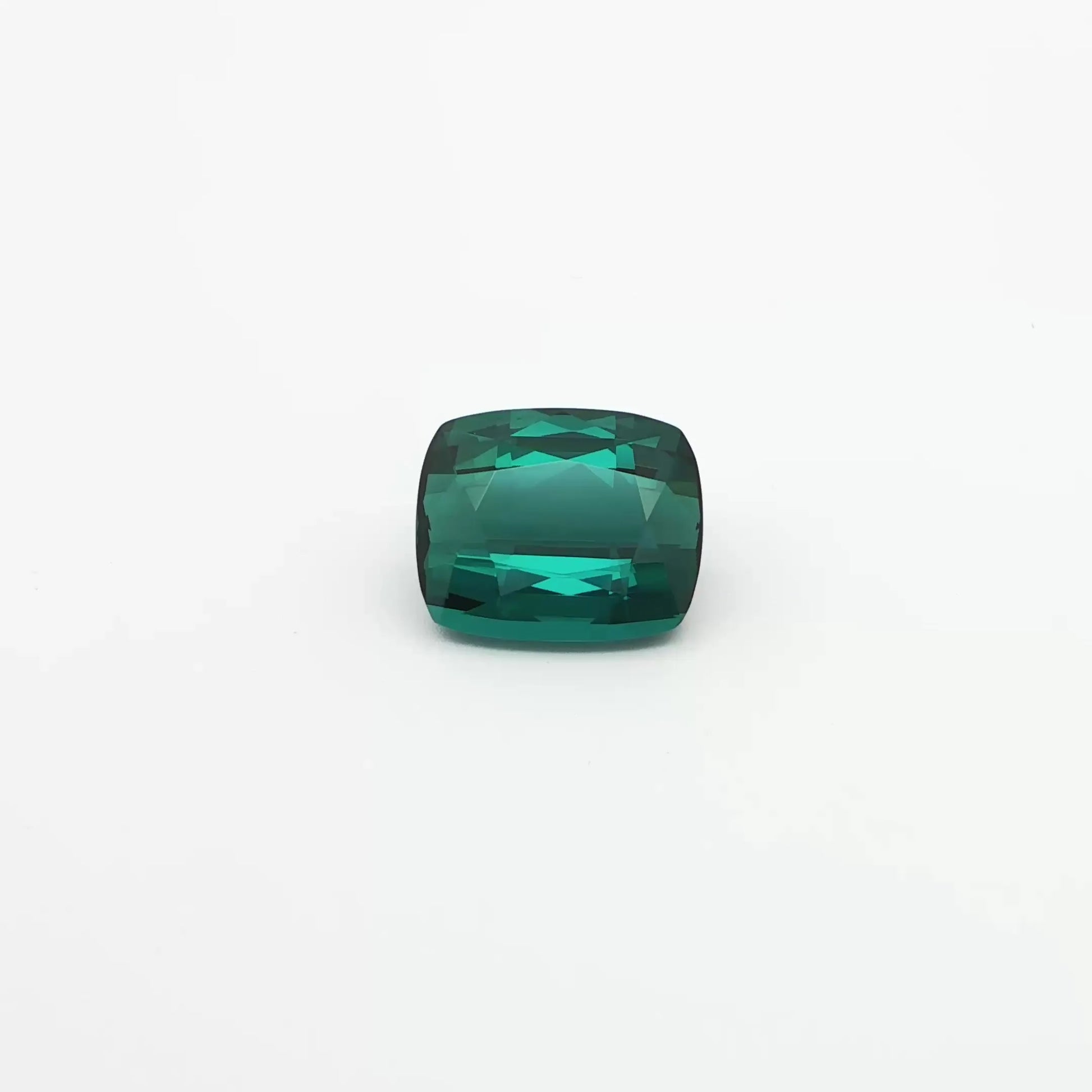 9.98ct Cushion Natural Tourmaline (Colour Green, Clarity Eye Clean, Cut Faceted)